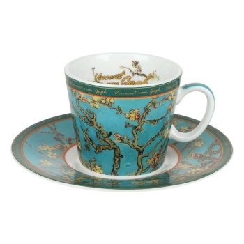 Filiżanka espresso - V. Van Gogh, Irysy (CARMANI)