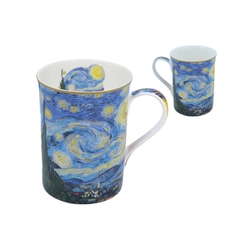 Kubek Classic New - V. van Gogh, Gwiaździsta Noc (CARMANI)