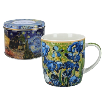 Kubek w puszce - V. van Gogh, Irysy (CARMANI)