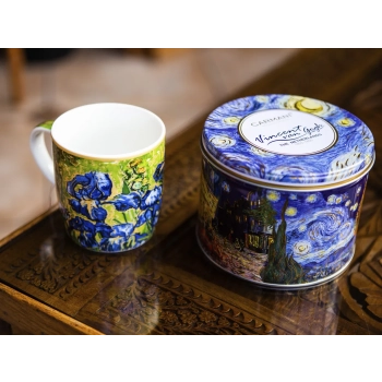 Kubek w puszce - V. van Gogh, Irysy (CARMANI)