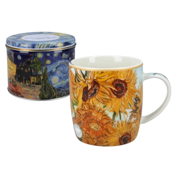 Kubek w puszce - V. van Gogh, Słoneczniki (CARMANI)