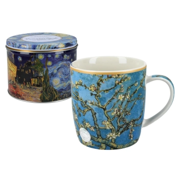 Kubek w puszce - V. van Gogh, Kwitnący migdałowiec (CARMANI)