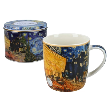 Kubek w puszce - V. van Gogh, Taras kawiarni w nocy (CARMANI)
