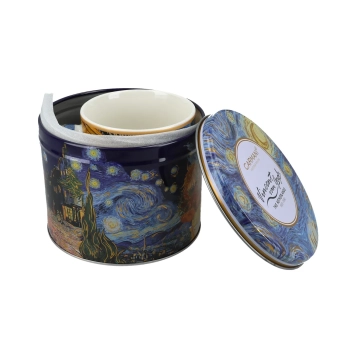 Kubek w puszce - V. van Gogh, Taras kawiarni w nocy (CARMANI)