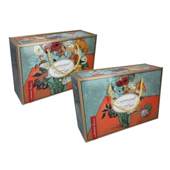 Kpl. 2 filiżanek ze spodkami - V. van Gogh, Róże i zawilce (CARMANI)