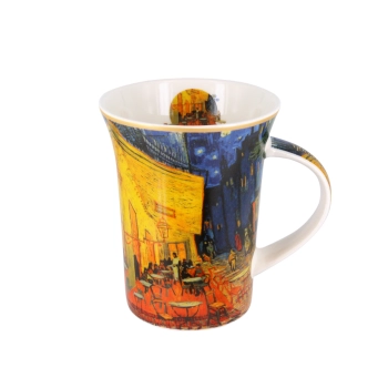 Kubek - V. van Gogh, Taras kawiarni w nocy (CARMANI)
