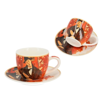 Filiżanka espresso ze spodkiem - A. Modigliani, Mario Varvogli (CARMANI)
