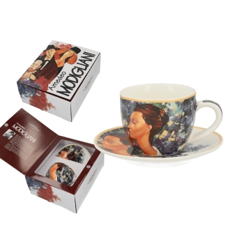 Filiżanka espresso ze spodkiem - A. Modigliani, Lunia Czechowska(CARMANI)