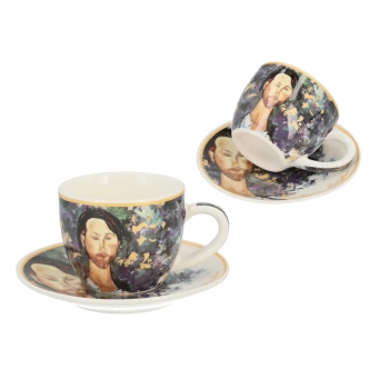 Filiżanka espresso ze spodkiem - A. Modigliani, Leopold Zborowsk (CARMANI)