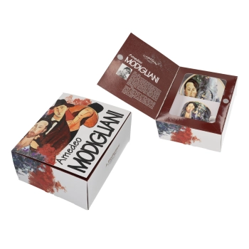 Filiżanka espresso ze spodkiem - A. Modigliani, Leopold Zborowsk (CARMANI)