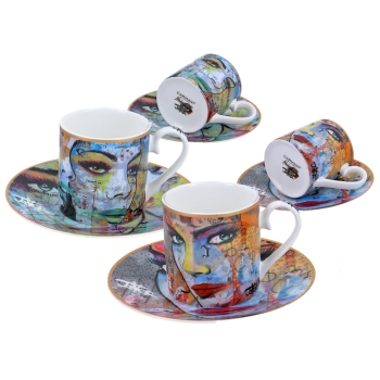 Kpl. 2 filiżanek espresso - Loui Jover (CARMANI)