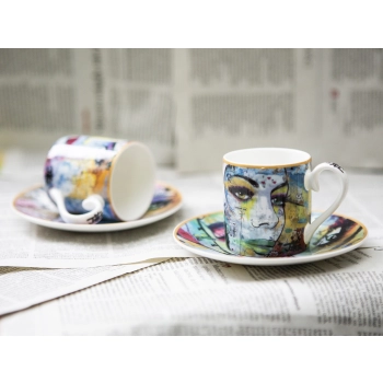 Kpl. 2 filiżanek espresso - Loui Jover (CARMANI)
