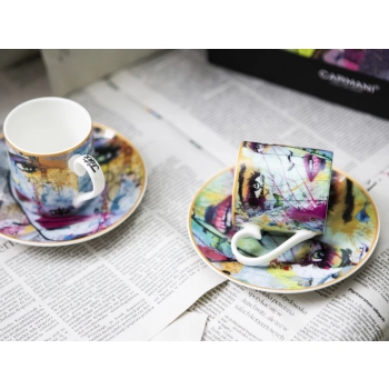 Kpl. 2 filiżanek espresso - Loui Jover (CARMANI)