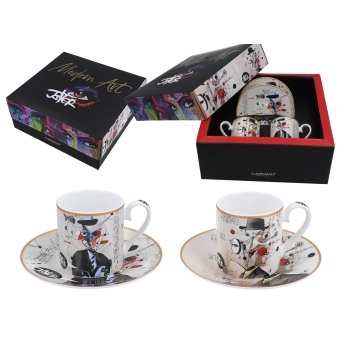 Kpl. 2 filiżanek espresso - Loui Jover (CARMANI)