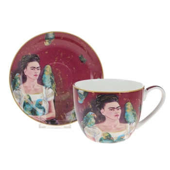 Filiżanka śniadaniowa - F. Kahlo, autoportret (CARMANI)