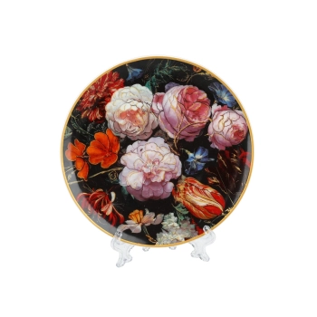 Filiżanka ze spodkiem - Jan Davidszoon de Heem, Kwiaty barokowe (CARMANI)