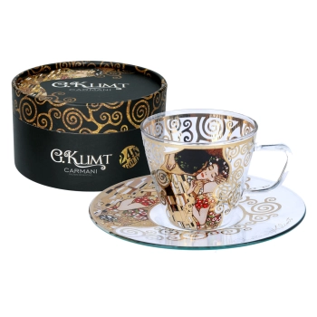 Filiżanka espresso - G. Klimt. Pocałunek (CARMANI)