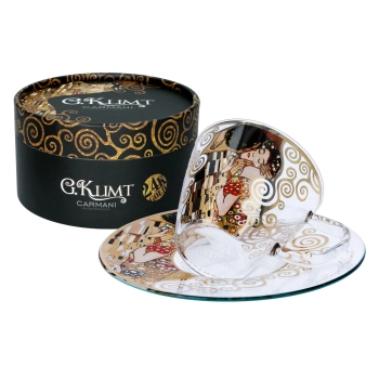 Filiżanka espresso - G. Klimt. Pocałunek (CARMANI)