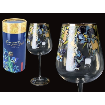 Kieliszek do wina - V. Van Gogh. Irysy (CARMANI)