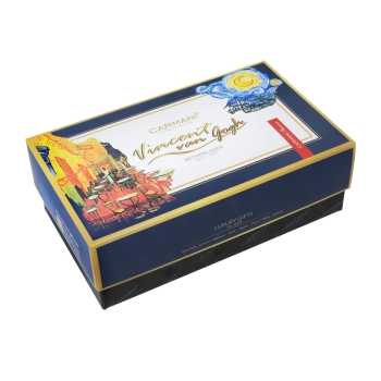 Kpl. 2 szklanek do whisky - V. Van Gogh. Gwiaździsta Noc + Taras kawiarni w nocy (CARMANI)