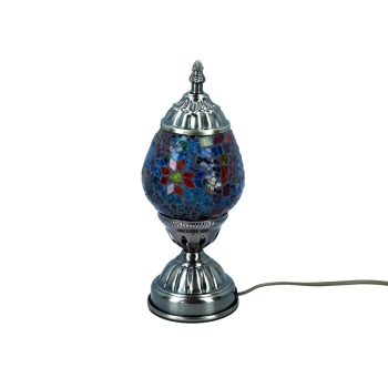 Lampa stołowa - klosz pojedynczy, wielokolorowy