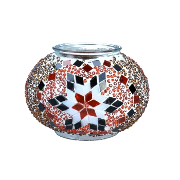 Lampa stołowa - klosz pojedynczy, wielokolorowy