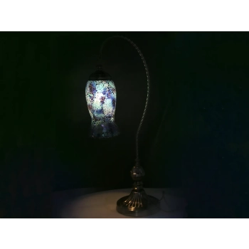 Lampa stołowa - klosz pojedynczy, wielokolorowy