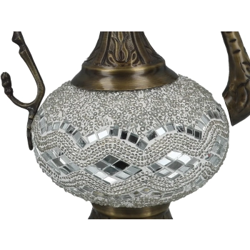 Lampa stołowa - klosz pojedynczy, wielokolorowy