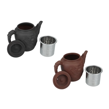 Czajnik ceramiczny z zaparzaczem (kolor do wyboru 1 z 2)