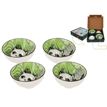 Kpl. 4 miseczek - Panda