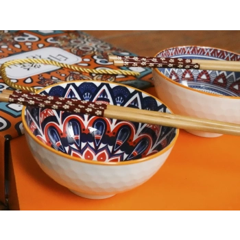 Kpl. 4 miseczek + pałeczki