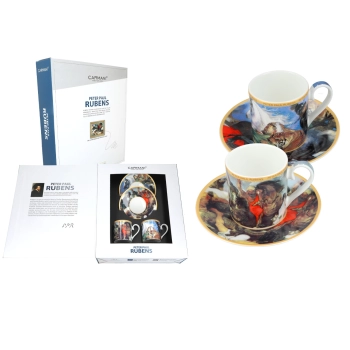 Kpl. 2 filiżanek espresso - P. P. Rubens (CARMANI)