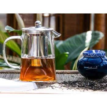 Czajnik szklany