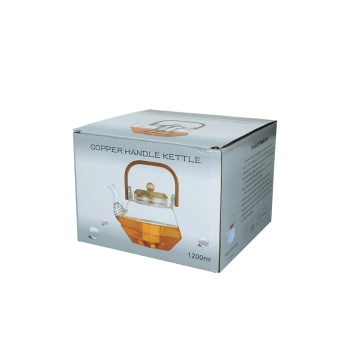 Czajnik szklany z sitkiem