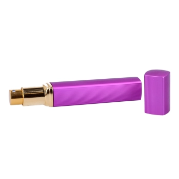 Atomizer - pojemnik karbowany na perfumy/wodę/odświeżacz twarzy/płyn antybakteryjny - fuksja