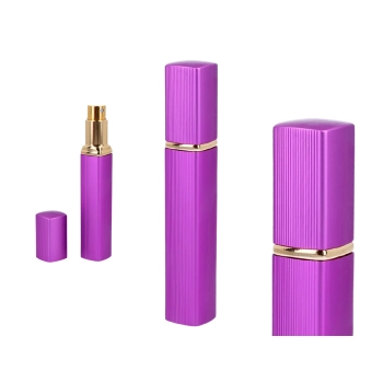 Atomizer - pojemnik karbowany na perfumy/wodę/odświeżacz twarzy/płyn antybakteryjny - fuksja