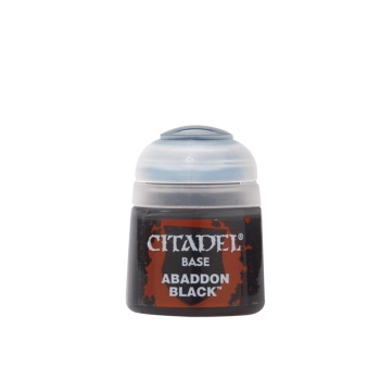 CITADEL BASE - ABADDON BLACK 12ml