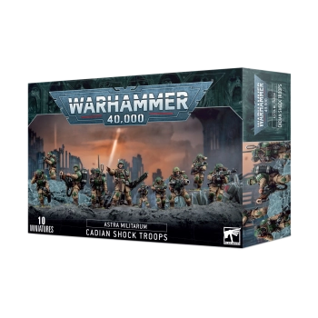 Astra Militarium CADIAN SHOCK TROOPS box