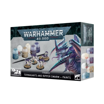 TYRANID Termagants And Ripper Swarm + PAINTS