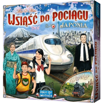 Wsiąść do Pociągu - Kolekcja Map 7 - Japonia i Włochy Box