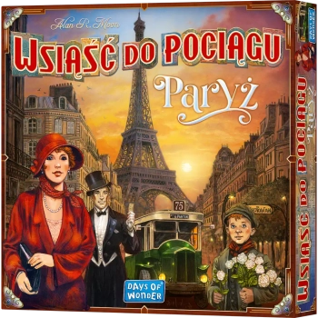 Wsiąść do Pociągu: PARYŻ box