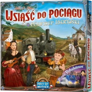 Wsiąść do Pociągu: Kolekcja Map 8 - Półwysep Iberyjski i Korea Południowa