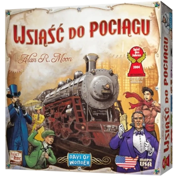 Wsiąść do Pociągu: USA box